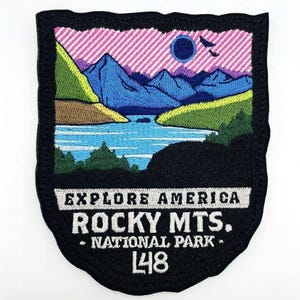Rocky Mountain National Park Explore America Patch