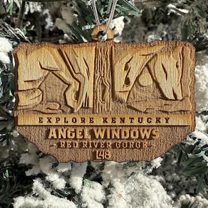 Red River Gorge Angel Windows Ornament