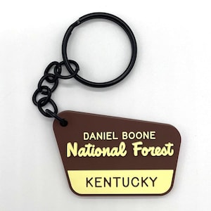 Daniel Boone National Forest Keychain