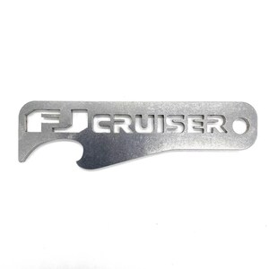 Metal FJ Cruiser Bottle Opener Keychain