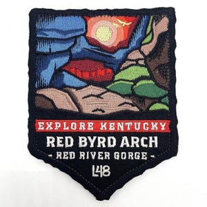 Red River Gorge Red Byrd Arch Patch