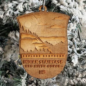 Red River Gorge Indian Staircase Ornament