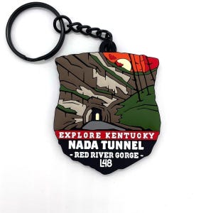 Red River Gorge Nada Tunnel Keychain