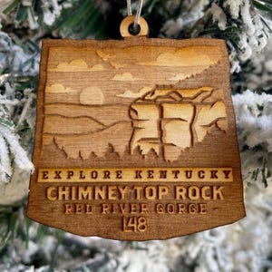 Red River Gorge Chimney Top Rock Ornament
