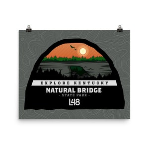 Natural Bridge State Park KY Poster