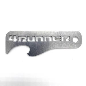 Metal 4Runner Bottle Opener Keychain