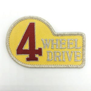 40 Series 4 Wheel Drive Emblem Patch