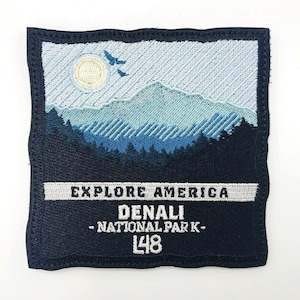Denali National Park Explore America Patch