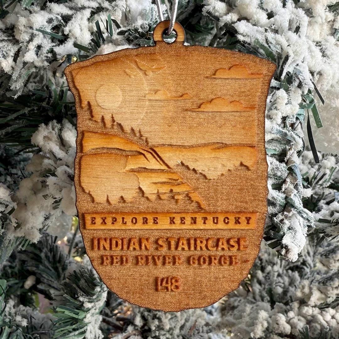 Red River Gorge Indian Staircase Ornament