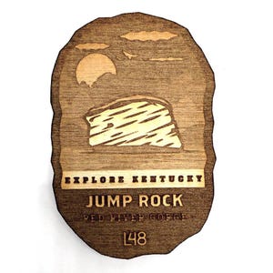 Red River Gorge Jump Rock Magnet