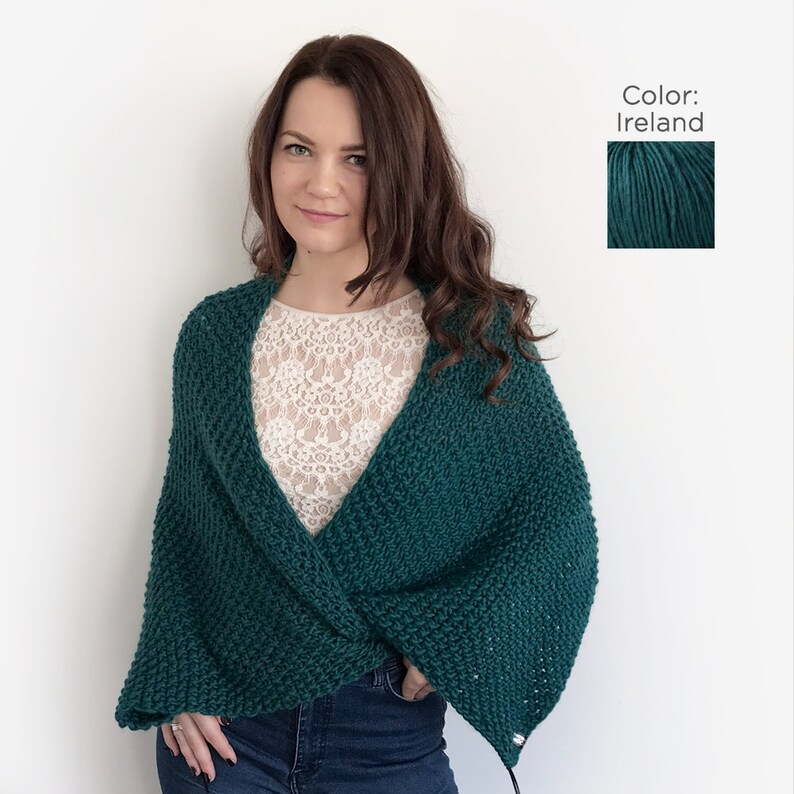 ScarfSnoodTravel Blanket for woman chunky knit scarf women Etsy