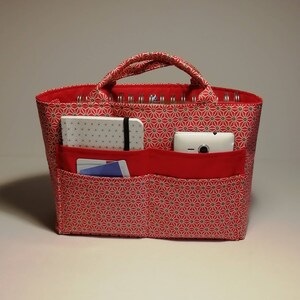 Multi-color Asanoha Bag Organizer