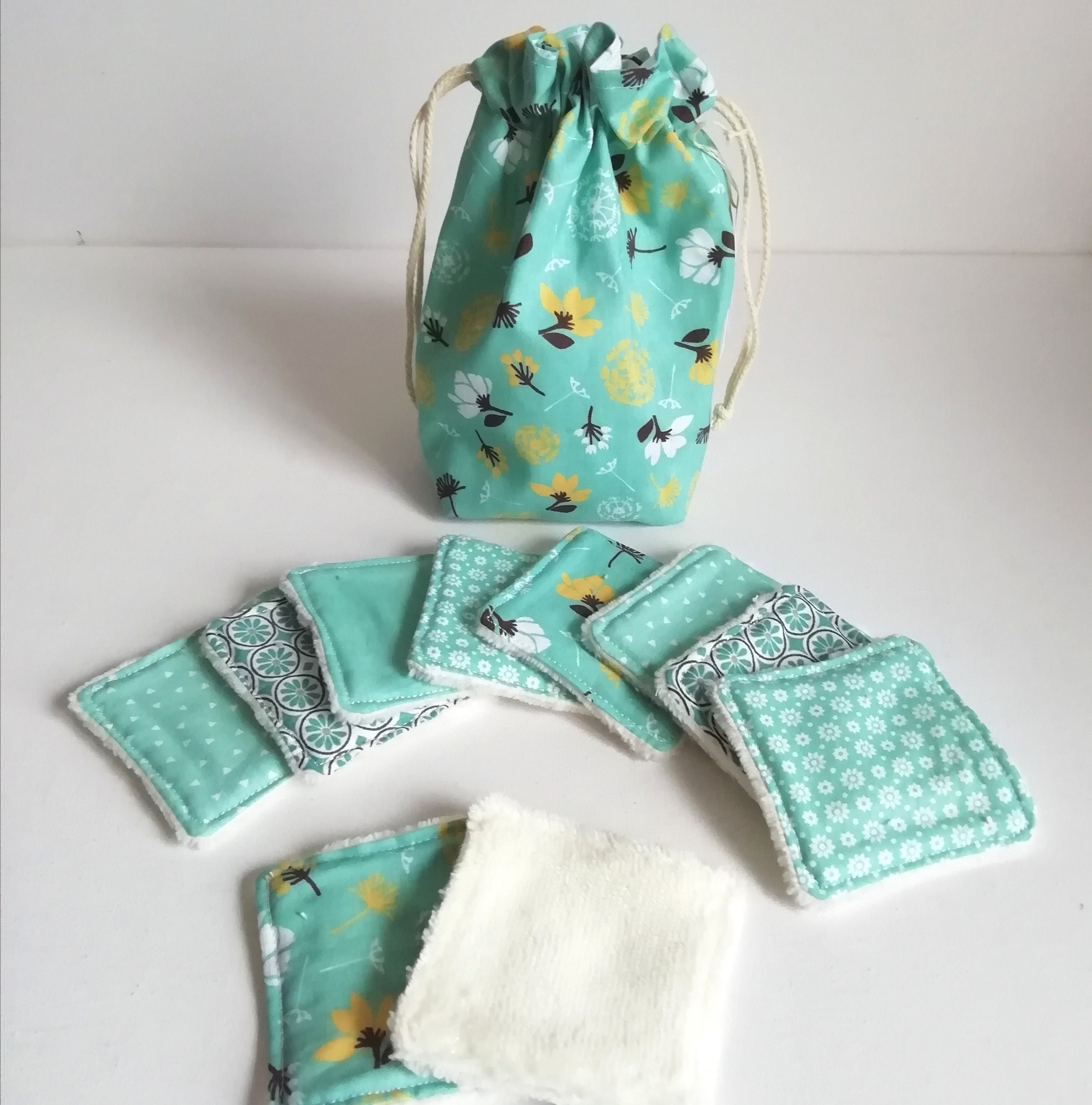 Mini wipes and Flowers of the Fields dispenser pouch