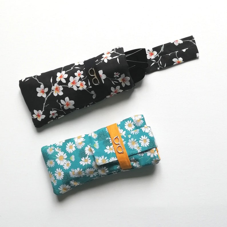 Etui Lunettes fleuri image 2