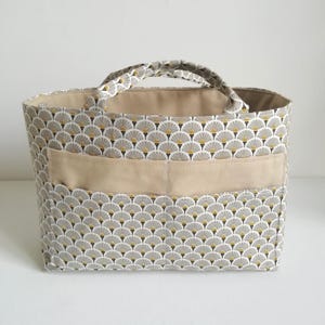 Organiseur Éventails beige - Organisateur sac - Rangement sac à main