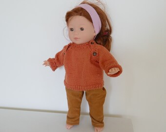 Bonnet de bain poupée en coton Rose - Minikane - little cecile