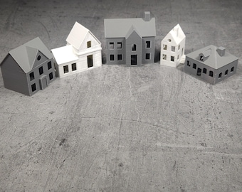 Christmas House STL Files: 3D Print Village (Digital Download)