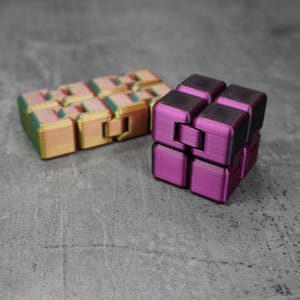 Infinity Cube STL File, Rounded and Chamfered Fidget Toy (Digital Download)