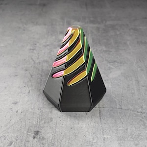 Mini Hexagon Cone Fidget Toy: 3D Printable STL File