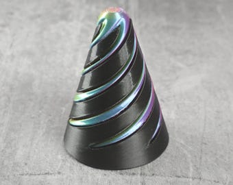 Mini Vortex Cone: 3D Printable Fidget Toy (STL File)