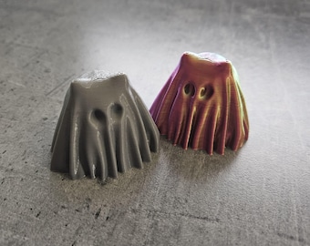 3D Printed Ghost Cat STL File: Halloween Decor (Digital Download)
