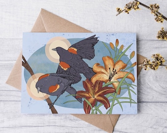 Animal Symbolism Illustrated Postcards
