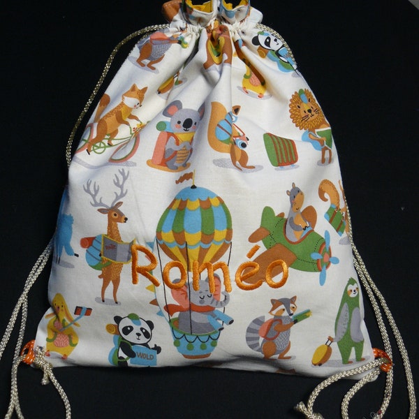 Petit sac à dos enfant personnalisé