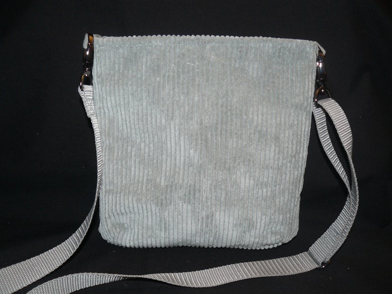 Mini sac bandoulière 8 gris