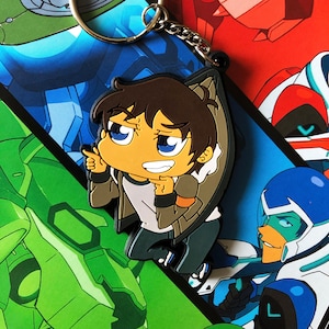 Blue Paladin Keychain image 1