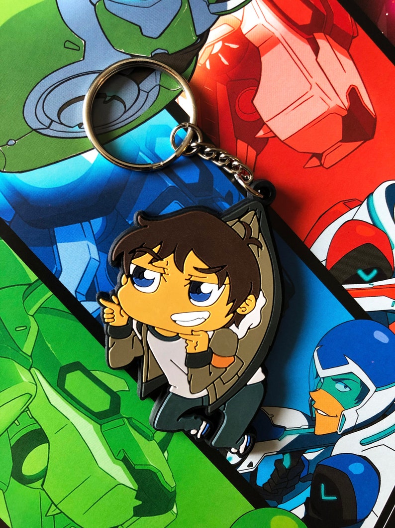 Blue Paladin Keychain image 1