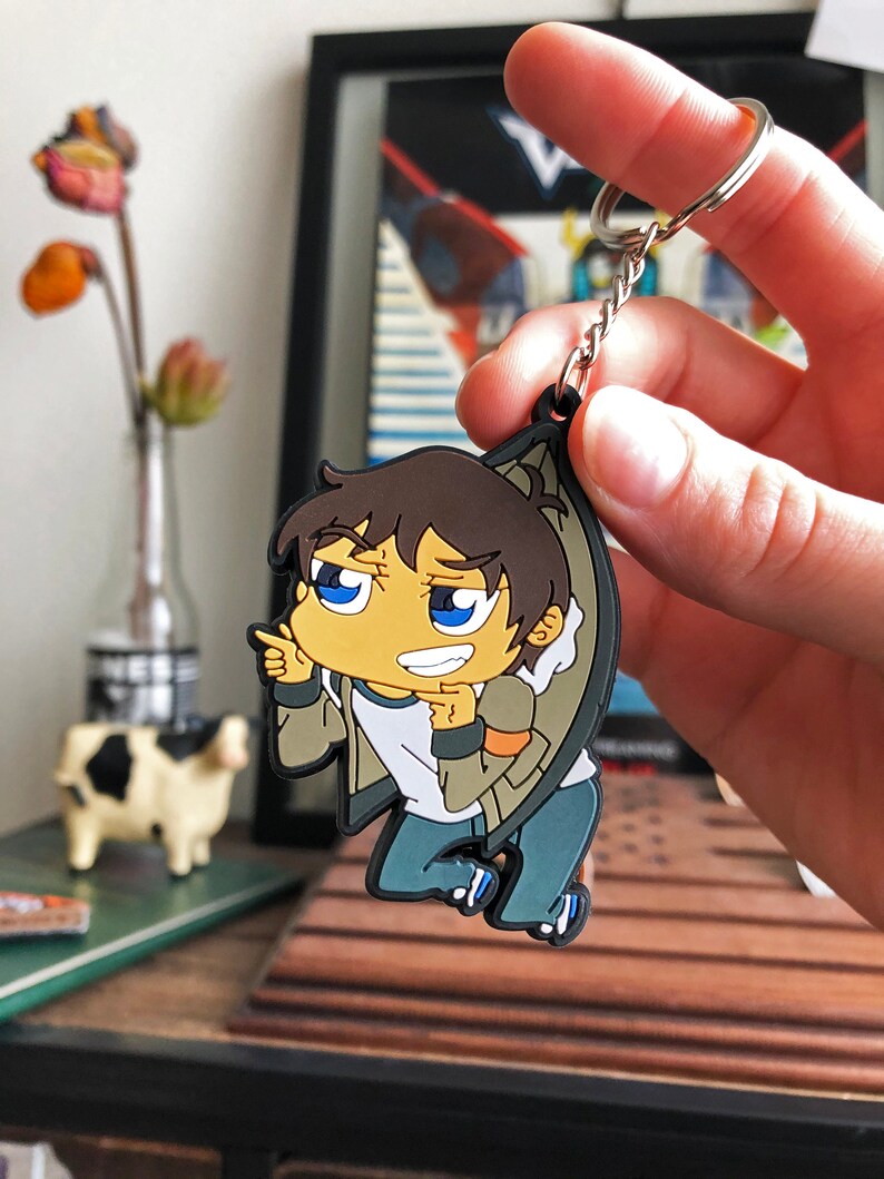 Blue Paladin Keychain image 2