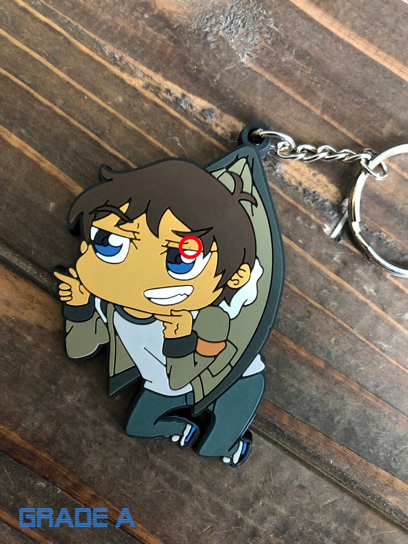 Blue Paladin Keychain Grade A