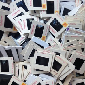 100 x Vintage/Retro 35MM Projector Slides - 60&#39;s-70&#39;s-80&#39;s - Buildings/Architecture/Places/Travel