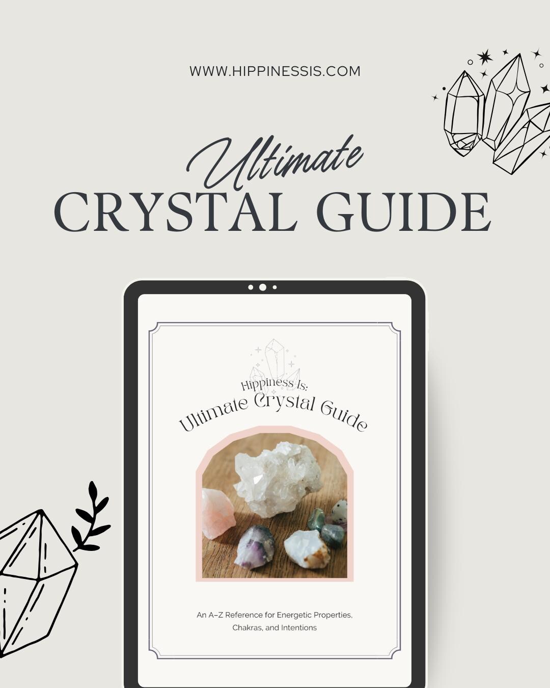 Crystal Guide – Digital Reference for Healing, Chakras, & Intentions - Etsy