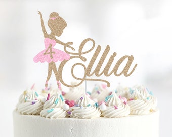 Ballerina Cake Topper, Custom Ballerina Cake Topper, Tutu Cake Topper, Girls Birthday, Birthday Party Ideas, Party Decorations