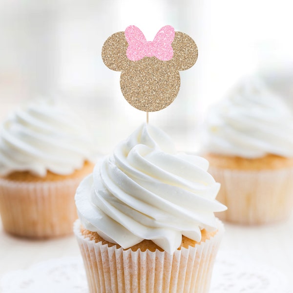 Mouse Ears Cupcake Topper, TWOdles Cupcake Topper, I'm Twodles Cupcake Topper, Girls 2nd Birthday, Second Birthday, Mouse Theme Birthday