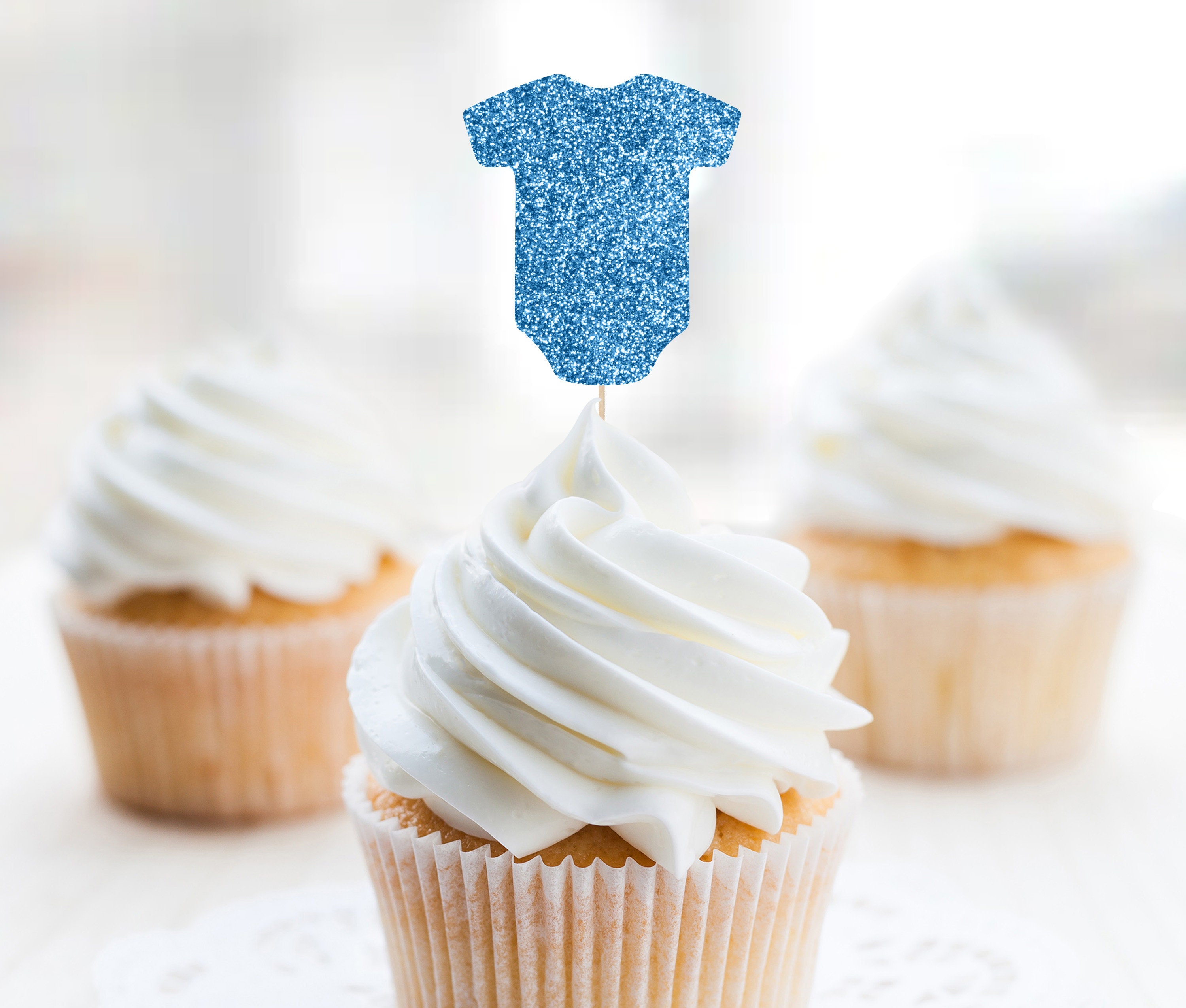 It's A Boy Baby Shower Cupcake Topper Set Boy Baby Shower Etsy Canada