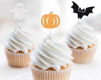 Halloween Cupcake toppers Assorted Set of 20 Halloween Cupcake toppers Assorted Set of 20