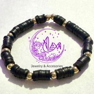 Clay Flat bead Bracelets