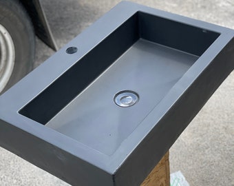 Large bathroom Concrete Sink