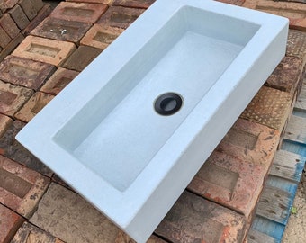 Bathroom concrete sink