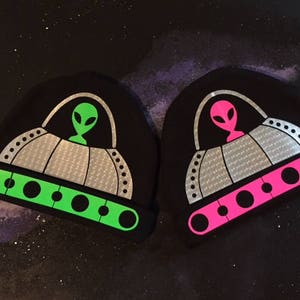 Roswell Alien Baby Hat, Infant UFO Monster Cap for Halloween and Baby Shower Gifts