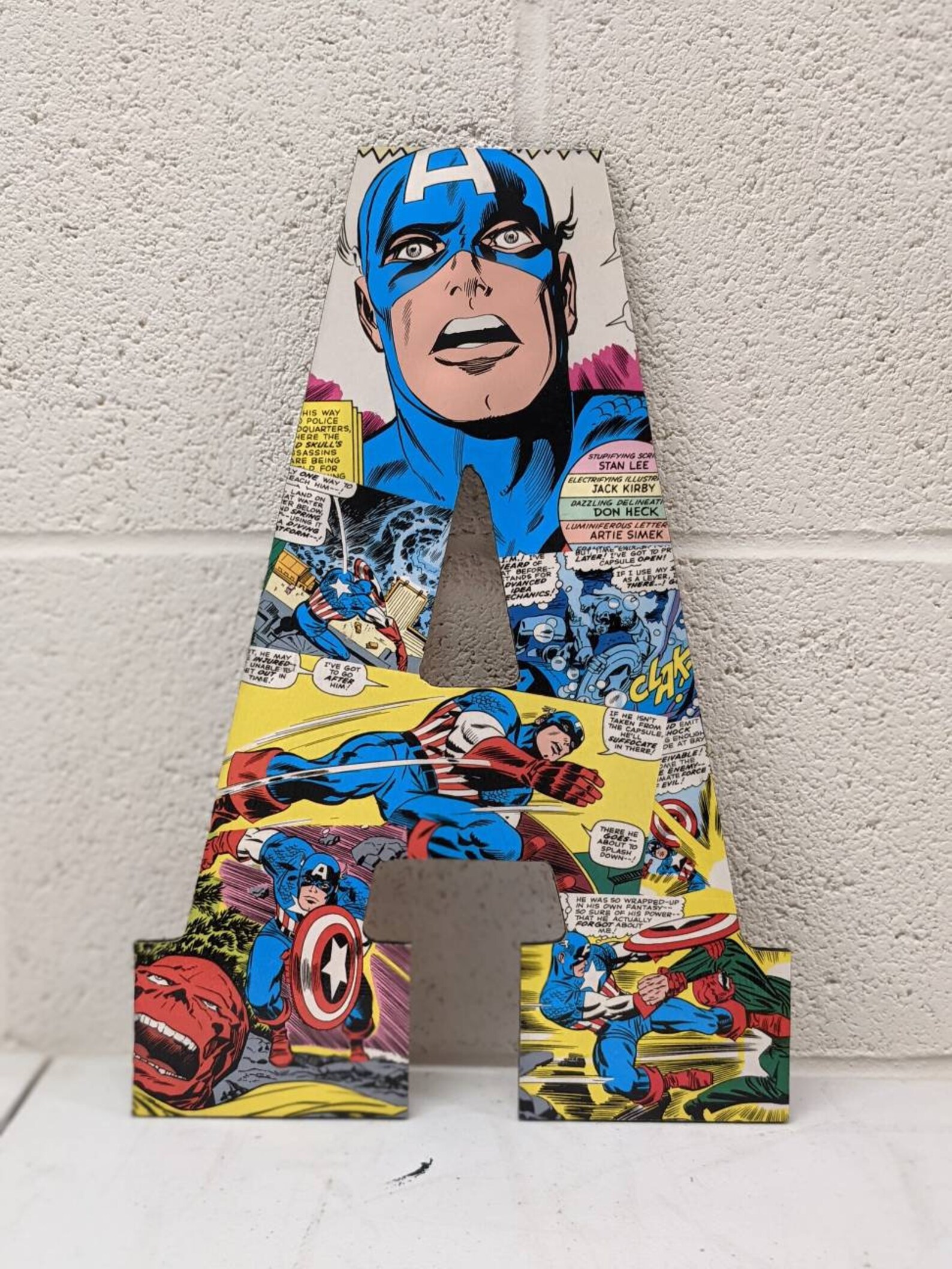 13.5 Superhero Wall Letters Nursery Decor Superhero Etsy