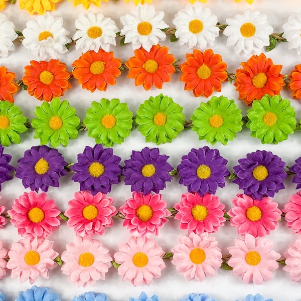 hippie flower headpiece