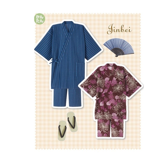 Jinbei Sew Pattern - Etsy