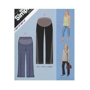 Sewing pattern Pregnant woman pants, Pregnancy pants, maternity clothes