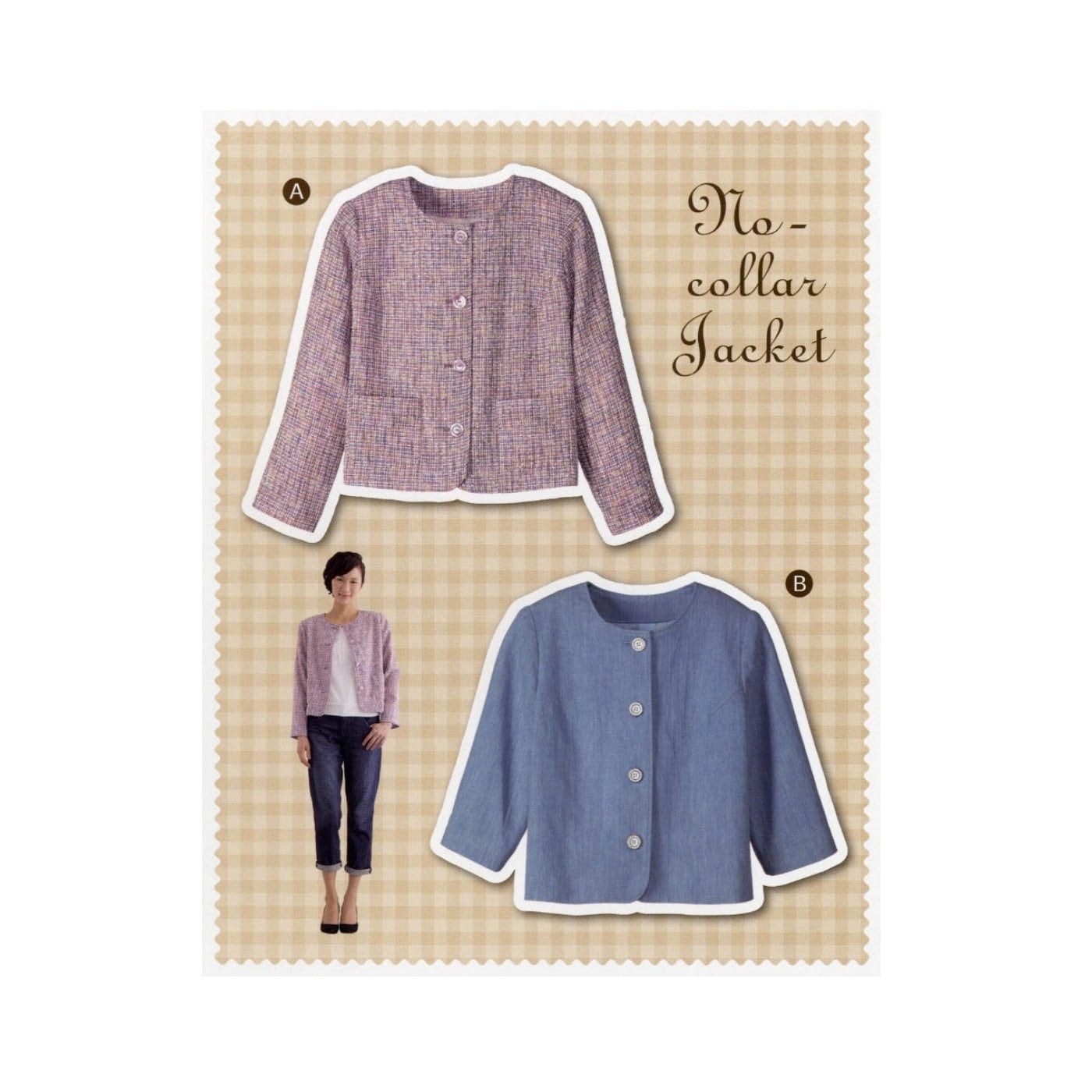 43+ Sewing Pattern Round Neck Collarless Coat