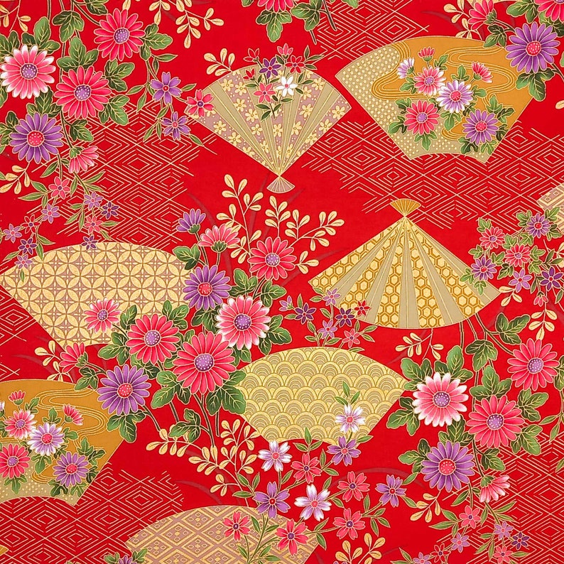 Japanese Fabric by the Yard Japanese Decorative Fabric Meter - Etsy