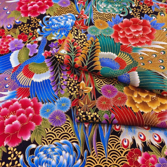 Asian sale pattern fabric