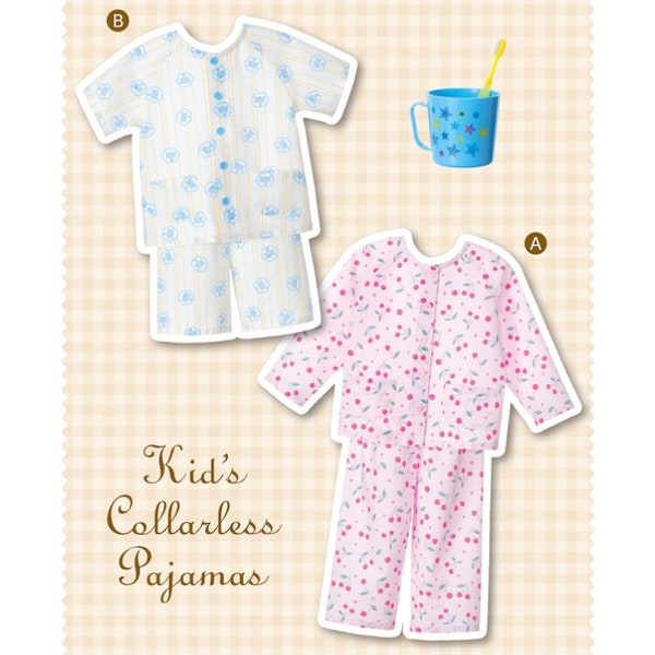 PATRON COUTURE PYJAMA - Patron pyjama enfant - Pyjama manches longues - Pyjama manches courtes - Pyjama été - Pyjama hiver